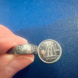 Very Old Silver Ring - Likely Toe Ring